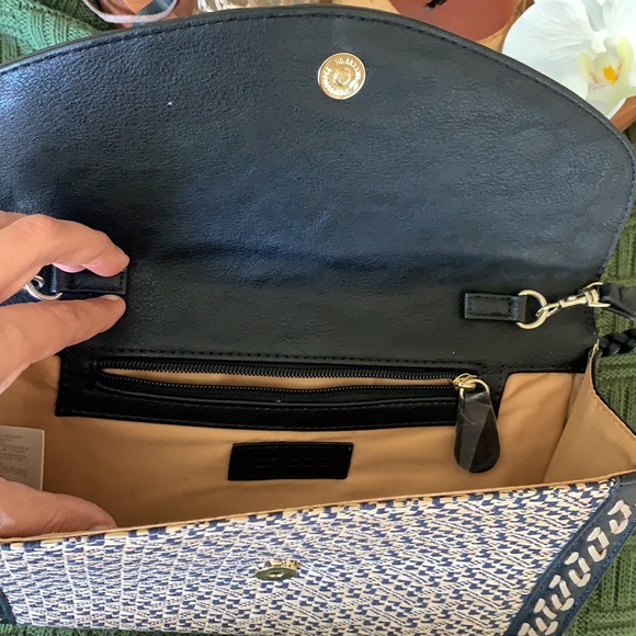 Chico’s clutch with bamboo tassel details. - Picture 4 of 4